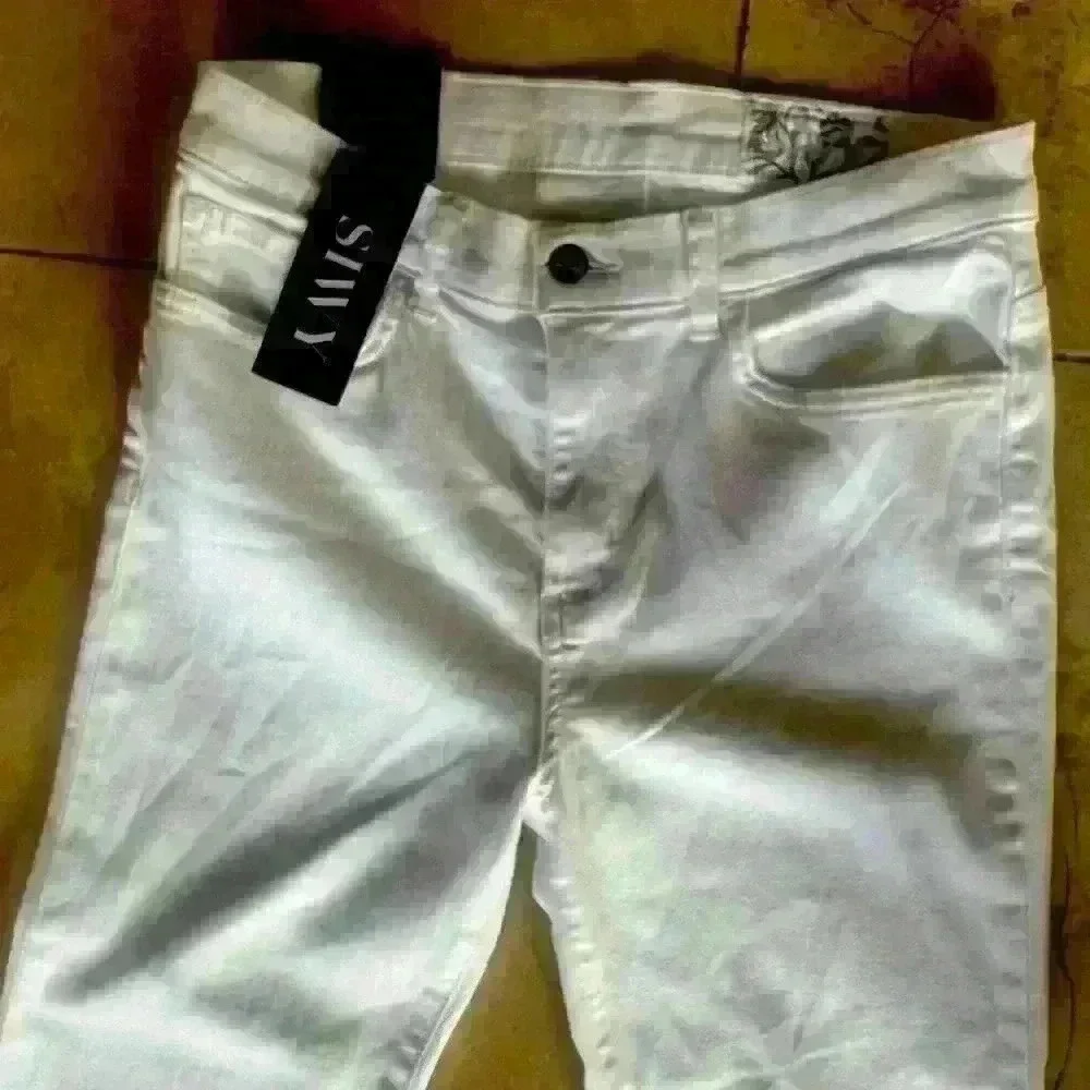 SIWY white Emmylou Jeans 29. High Waist Ankle Flare. NWT. - Picture 7 of 16